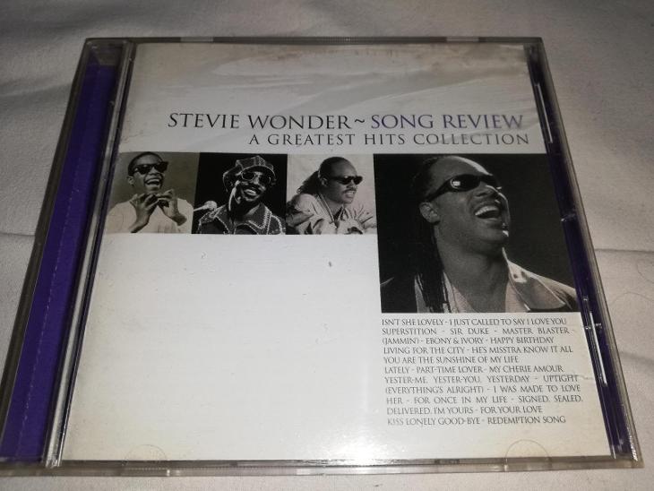 CD - STEVIE WONDER - SONG REVIEW A GREATEST HITS COLLECTION ...