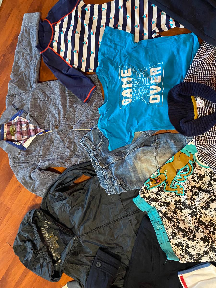 Oblečenie na chlapca 5-6 rokov……14 kúskov - Oblečenie pre deti