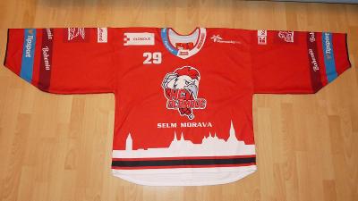 Hraný hokejový dres HC Olomouc Jan Lukáš s certifikátem