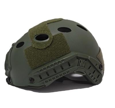 Taktická helma na airsoft/painball FAST tactical - zelená