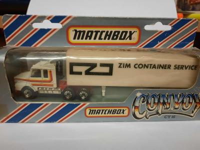 Matchbox SF Convoy CY 16 Scania Box Truck - CZD + origo box !!!