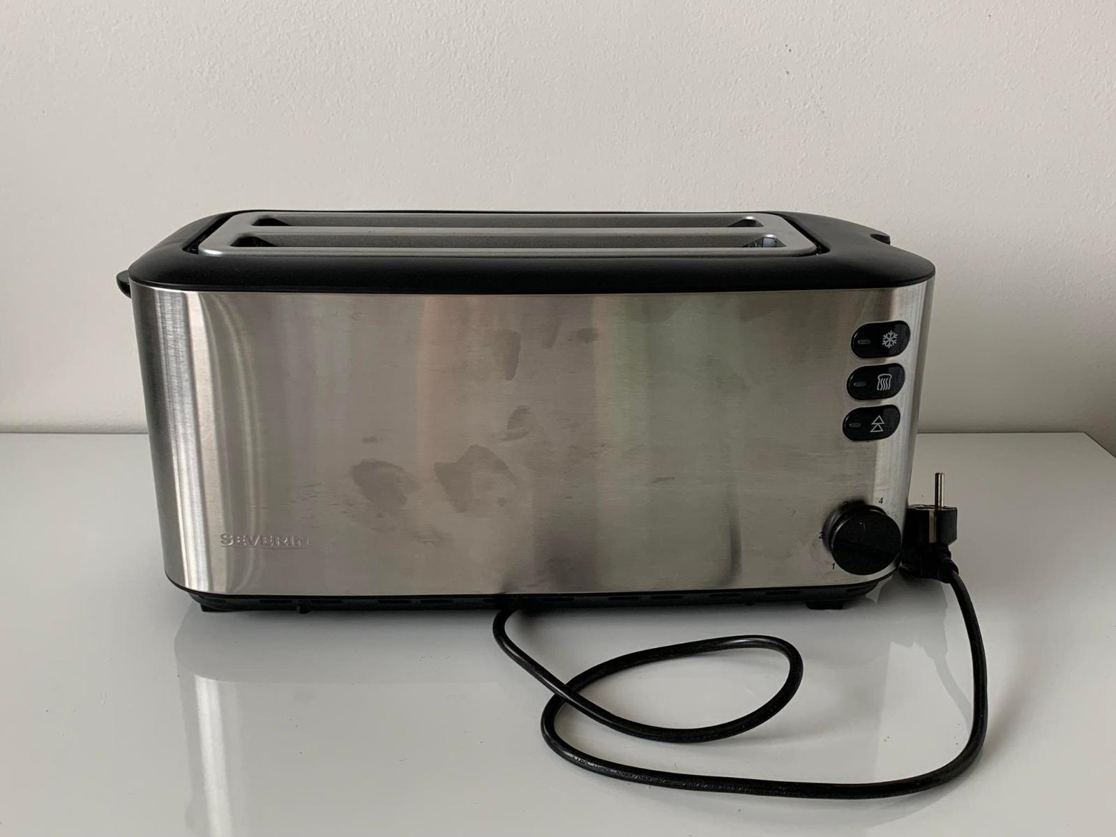 Toaster Severin na 4 tousty - Malé elektrospotřebiče