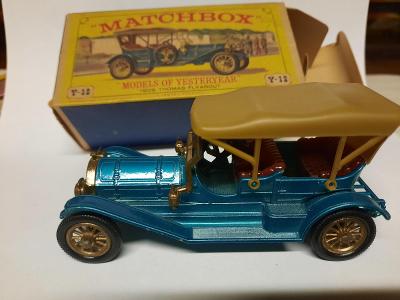 Matchbox Yesreryear Y 12b 1909 Thomas Flyabout + origo box !!!