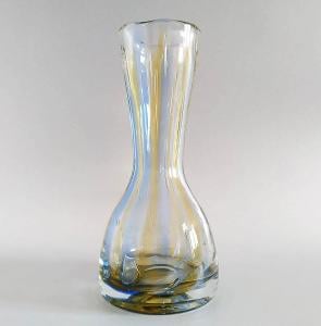 váza z hutního skla -  LUBOŠ METELÁK a OLDŘICH LÍPA - MOSER