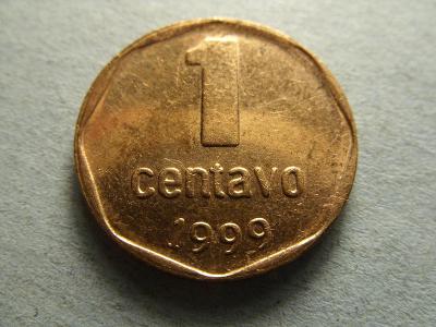 ARGENTINA - 1 CENTAVO z roku 1999