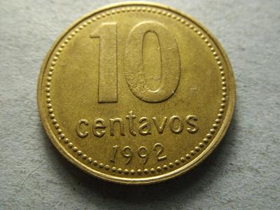 ARGENTINA - 10 CENTAVOS z roku 1992