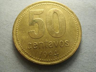 ARGENTINA - 50 CENTAVOS z roku 1994