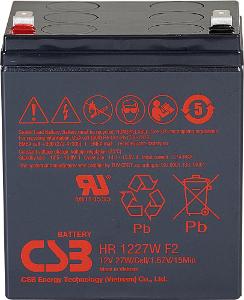Nová baterie / akumulátor CSB HR 1227W F2 12V 6,5Ah