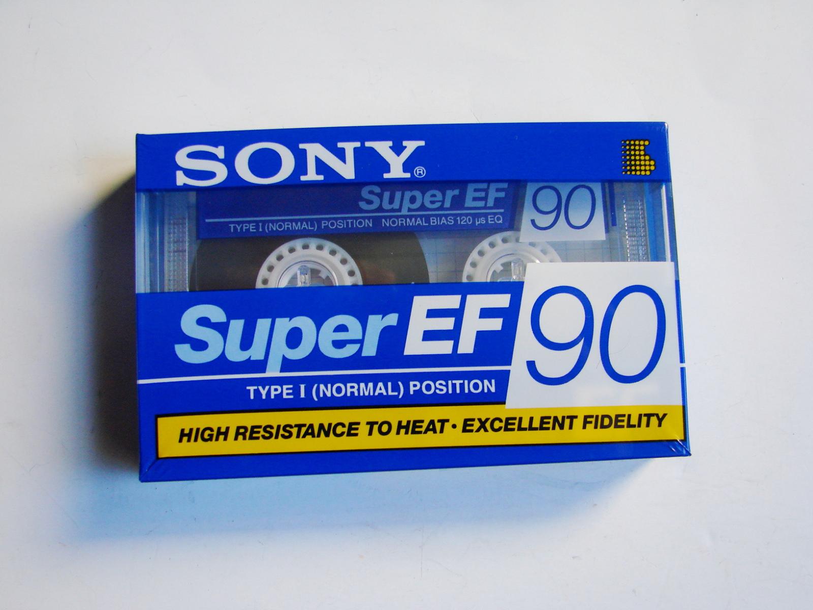 MC SONY SUPER EF 90 nerozbalená - TV, audio, video