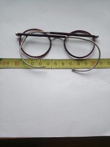 staré brýle,kulaté, lenonky