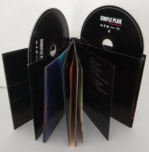 CD+VCD - Simple Plan: MTV Hard Rock Live  (RARE 2005, nové ve folii)
