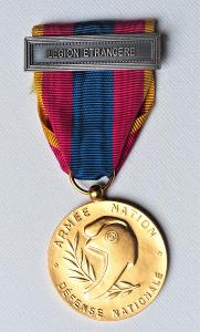 Medaile - Médaille Défense Nationale Or - Cizinecká legie