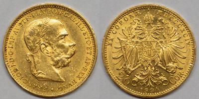 20 corona 1894 František Josef