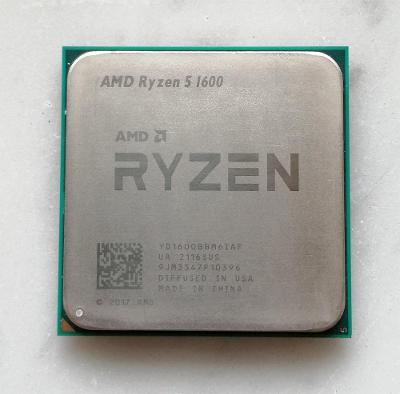 CPU AMD Ryzen 5 1600 - záruka procesor AMD AM4 od korunky 1,-Kč
