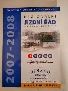 Jízdní řády IREDO 2007