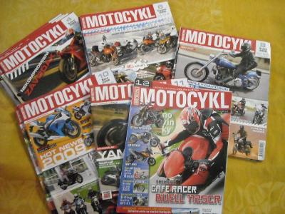 12x časopis Motocykl  - kompletní rok 2008