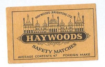 K.č. 5-K-1442 Haywoods...-krabičková, dříve k.č. 1405.
