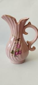 Růžový porcelán - vázička