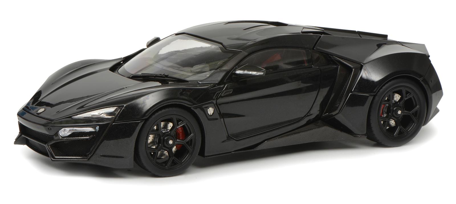 Lykan Hypersport 1/18 čierna - SCHUCO - Modely automobilov