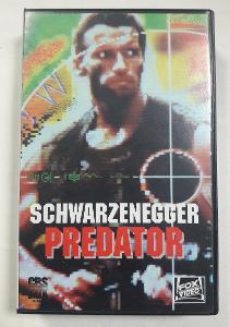 Stará originální VHS kazeta SCHWARZENEGGER - PREDATOR - 1994