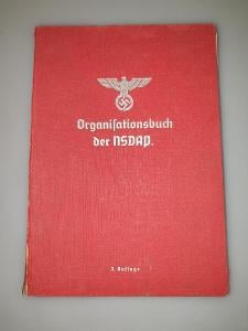1938☆Organisationsbuch der NSDAP☆HJ☆SS☆SA☆NSKK☆2.vydání☆uniformy☆dýky