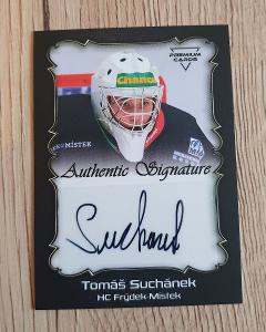 Tomas Suchanek - 20/21 Premium cards - Authentic Signature - Frydek