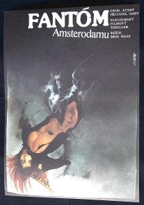 Filmový plakát / Fantóm Amsterodamu / A3 (Kino)  (m8)
