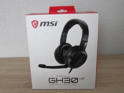 Herní sluchátka MSI GH30 v2