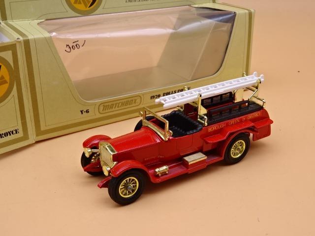 Matchbox Yesteryear Rolls Royce Fire Engine Lesney England Aukro