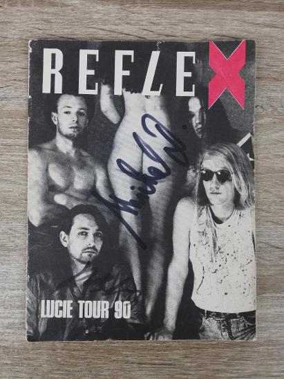 LUCIE TOUR 90 - sešitek REFLEX - podpisy autogramy - Knihy