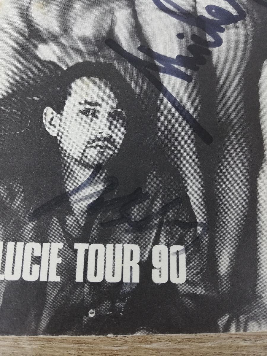 LUCIE TOUR 90 - sešitek REFLEX - podpisy autogramy - Knihy