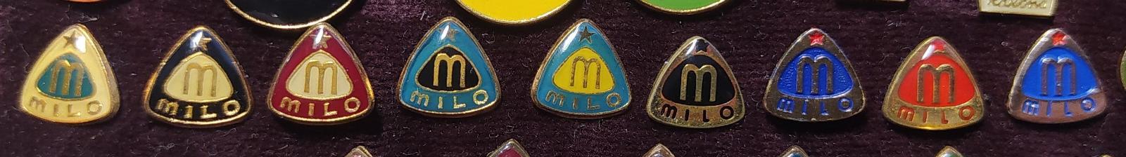 P184 Odznak MILO - 9ks