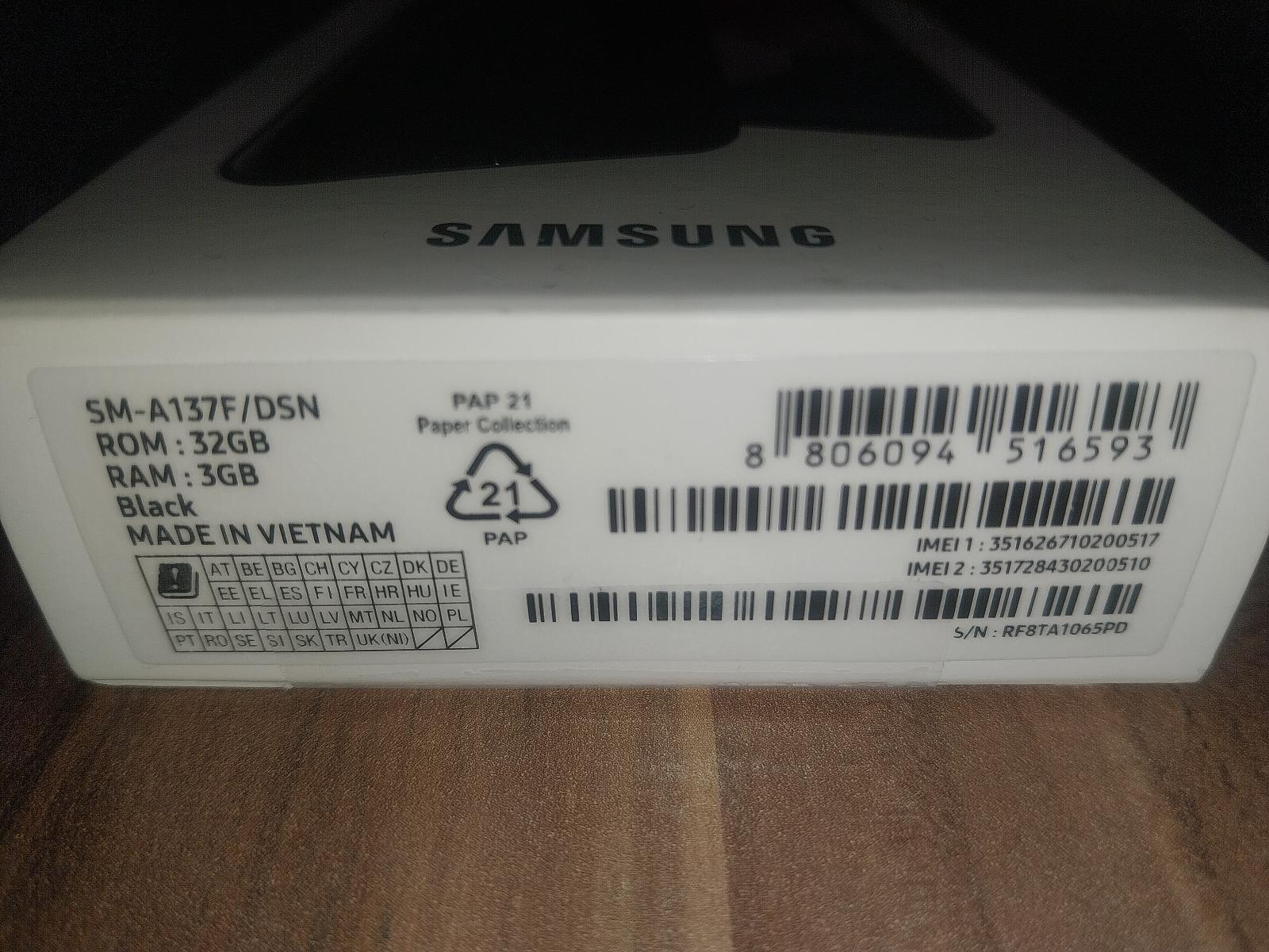 mobilní telefon Samsung Galaxy A13; SM-A137F/DSN; ROM: 32GB; RAM: 3GB - Mobily a chytrá elektronika