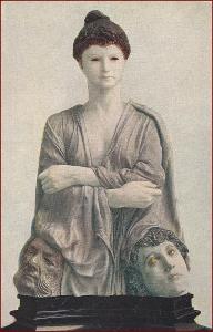 Socha (skulptura) * Salome, žena, hlava, umělecká * M5277