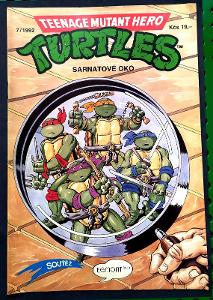 Komiks THURTLES želvy ninja č. 7/ 1992 Egmont pěkný stav, hledaný