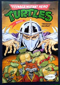 Komiks THURTLES želvy ninja č. 5/ 1992 Egmont pěkný stav, hledaný