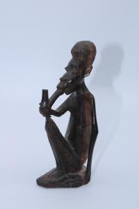 XXX. Soška figurka 14,2 cm Ebenové dřevo 