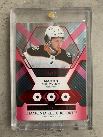 Mason McTavish - Black Diamond - Diamond Relic Rookies 30/49 | Aukro