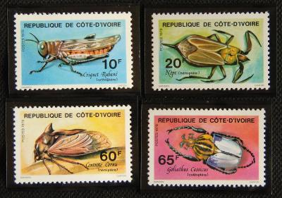 Pobřeží slonoviny, 1978, hmyz, **