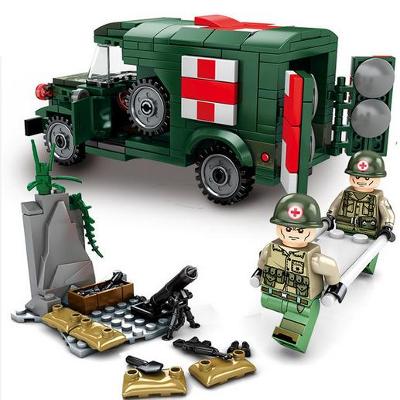 M.A.S.H. ambulance + 2 zdravotníci s vybavením