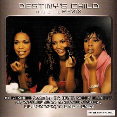 CD Destiny's Child – This Is The Remix (2002)