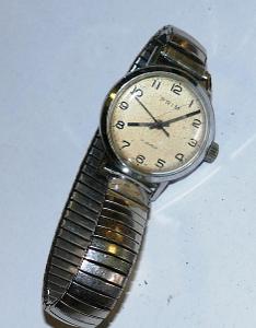 Staré  hodinky - PRIM - 17 JEWELS - ČSSR