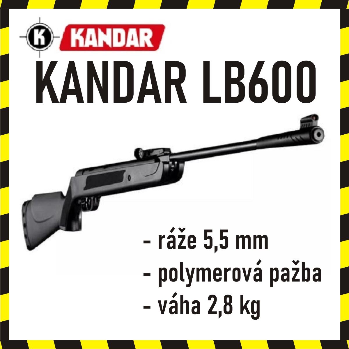 Vzduchovka KANDAR LB600 (5,5 mm) *** TOP CENA *** - Šport a turistika