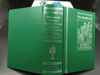 Kniha, Florarium, Alfredo Cattabiani, rok2006, 21x15x6,5 cm,  (0065)