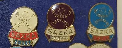P186 Odznak SAZKA - SPORTKA 20let - 3ks