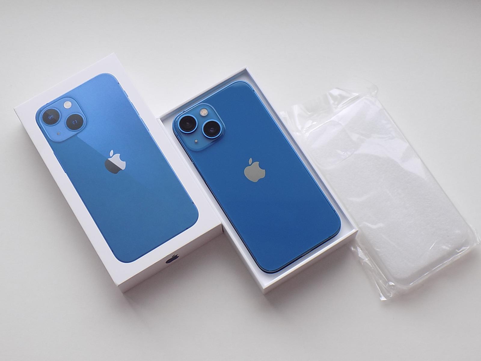 APPLE iPhone 13 mini 128GB Blue - ZÁRUKA 12 MĚSÍCŮ - KOMPLETNÍ