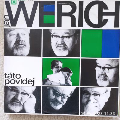 LP-Vinyl Jan WERICH  Táto povídej