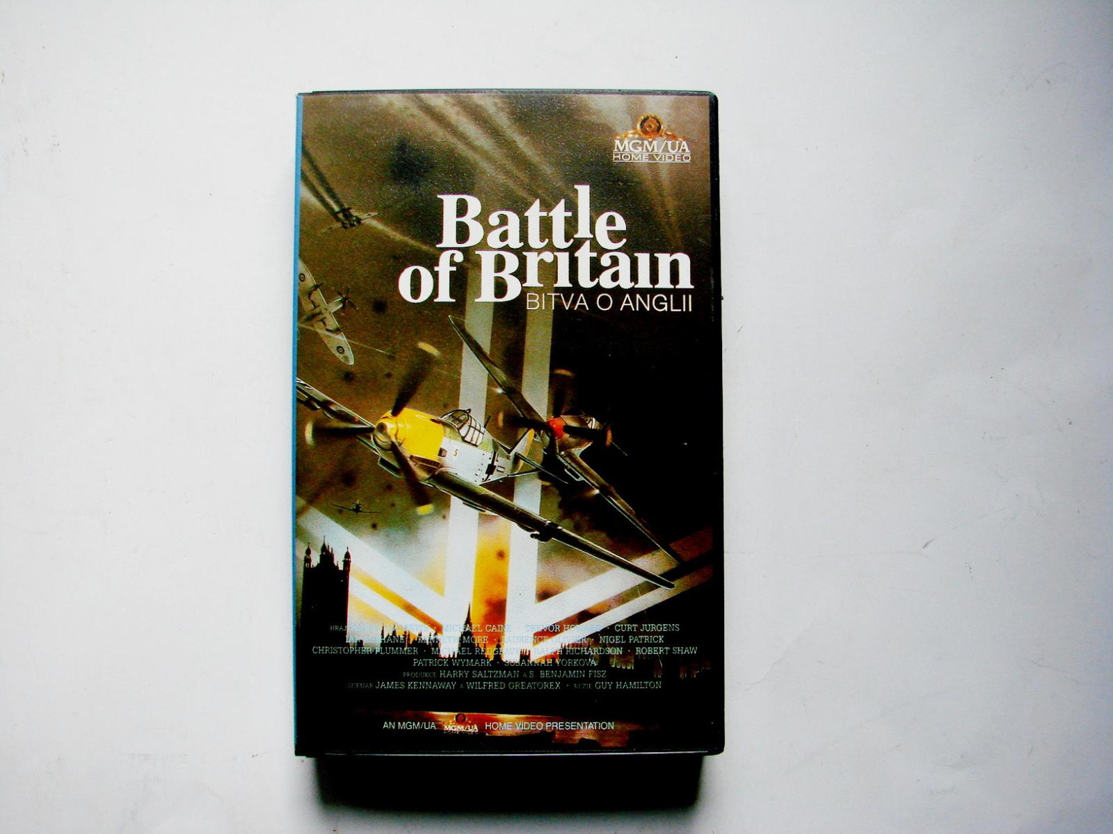 VHS Bitka o Anglicku-Battle of Britain TOP stav - Film