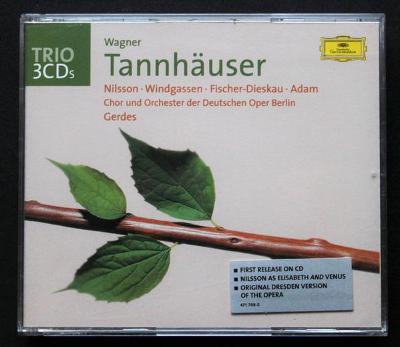 3CD WAGNER - TANNHAUSER / zapečetěné
