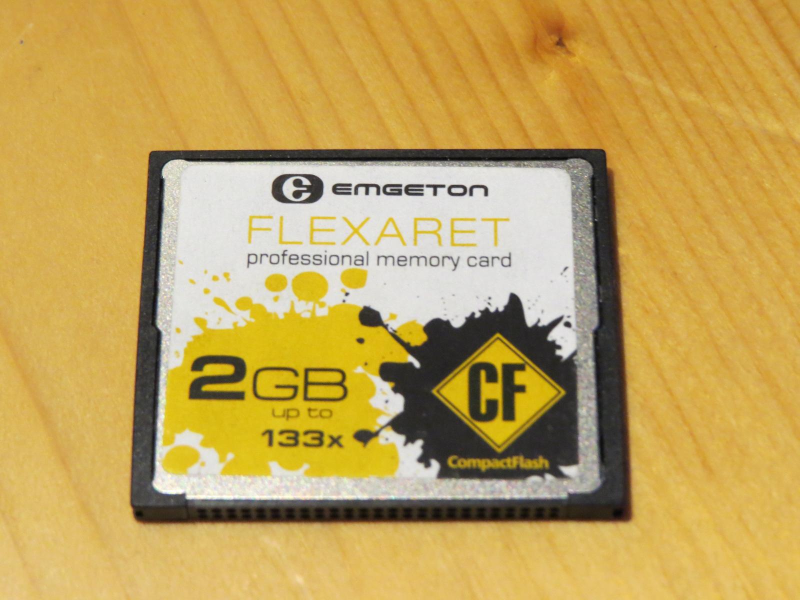 CF karta 2GB - Počítače a hry